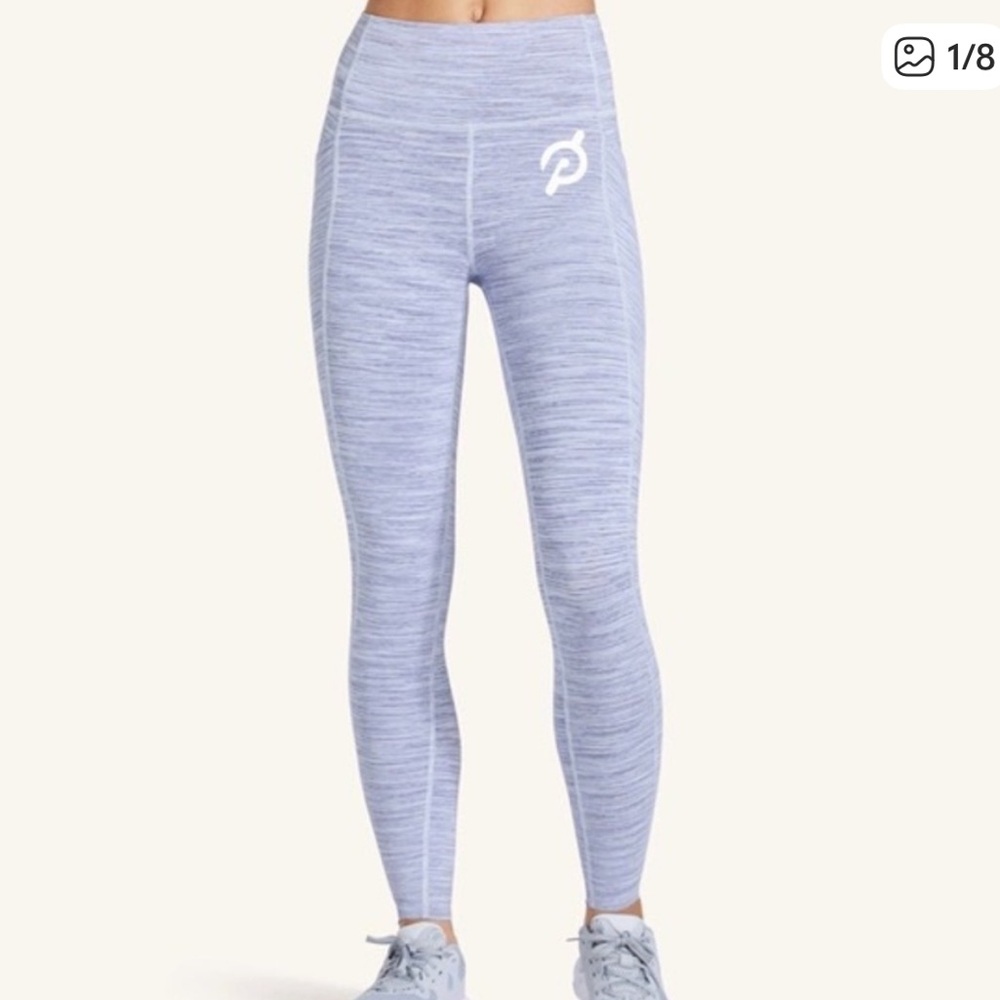 Peloton High-Rise Spacedye Tulip Hem Legging Medium New w/ Tags